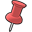 red pin